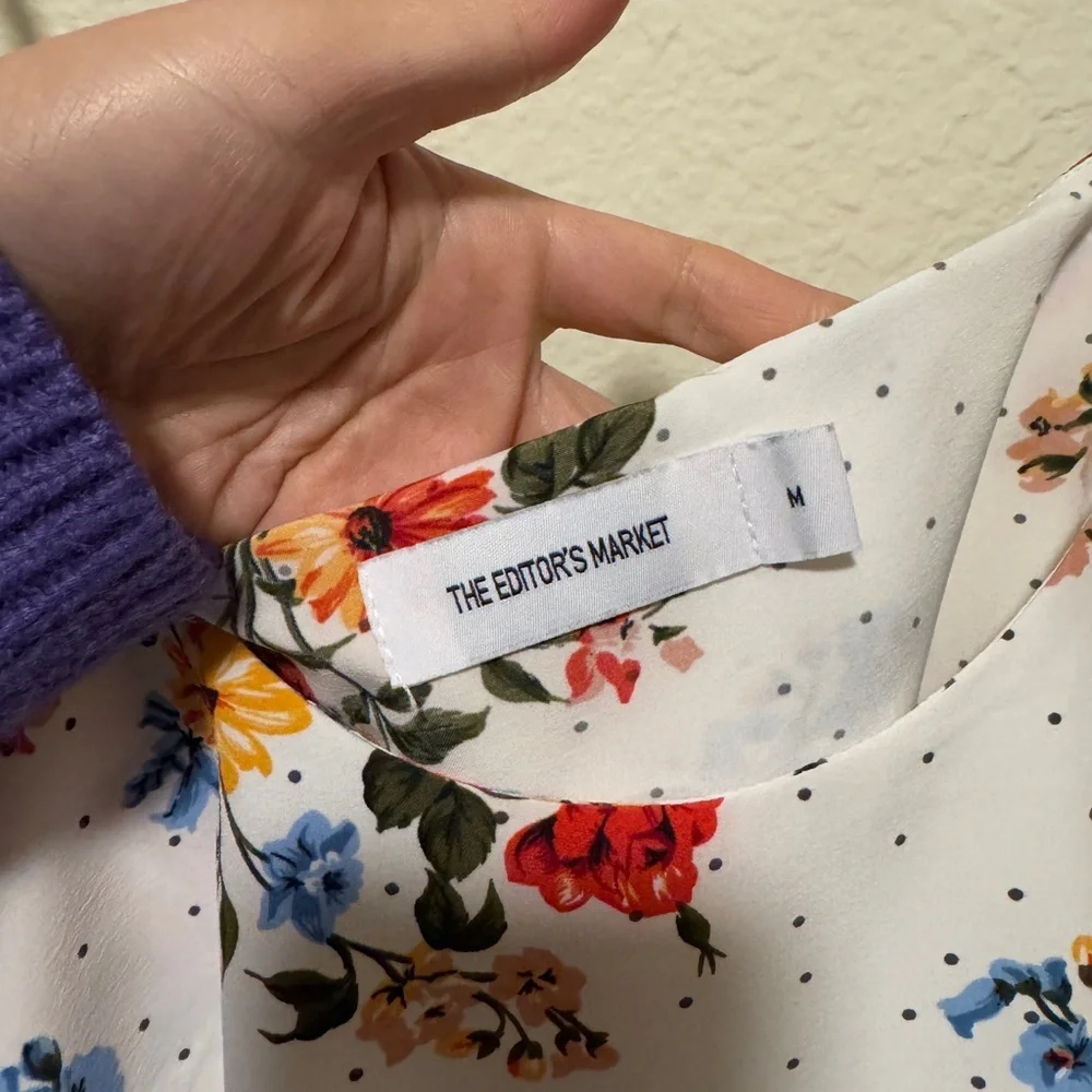 Flora top, size M - Picture 6 of 6